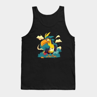 colorful toucan Tank Top